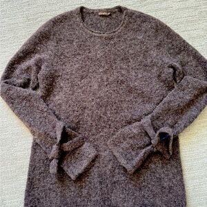 JMcLaughlin sweater with ties at wrist size xs